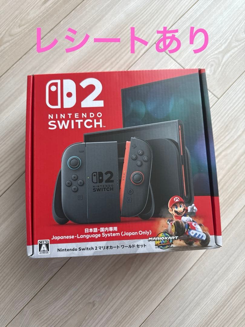 新品未開封 Switch2 マリオカートワールドセット 日本語版 Nintendo Switch 新品 (Nintendo 2 マリオカート ワールドセット) 日本