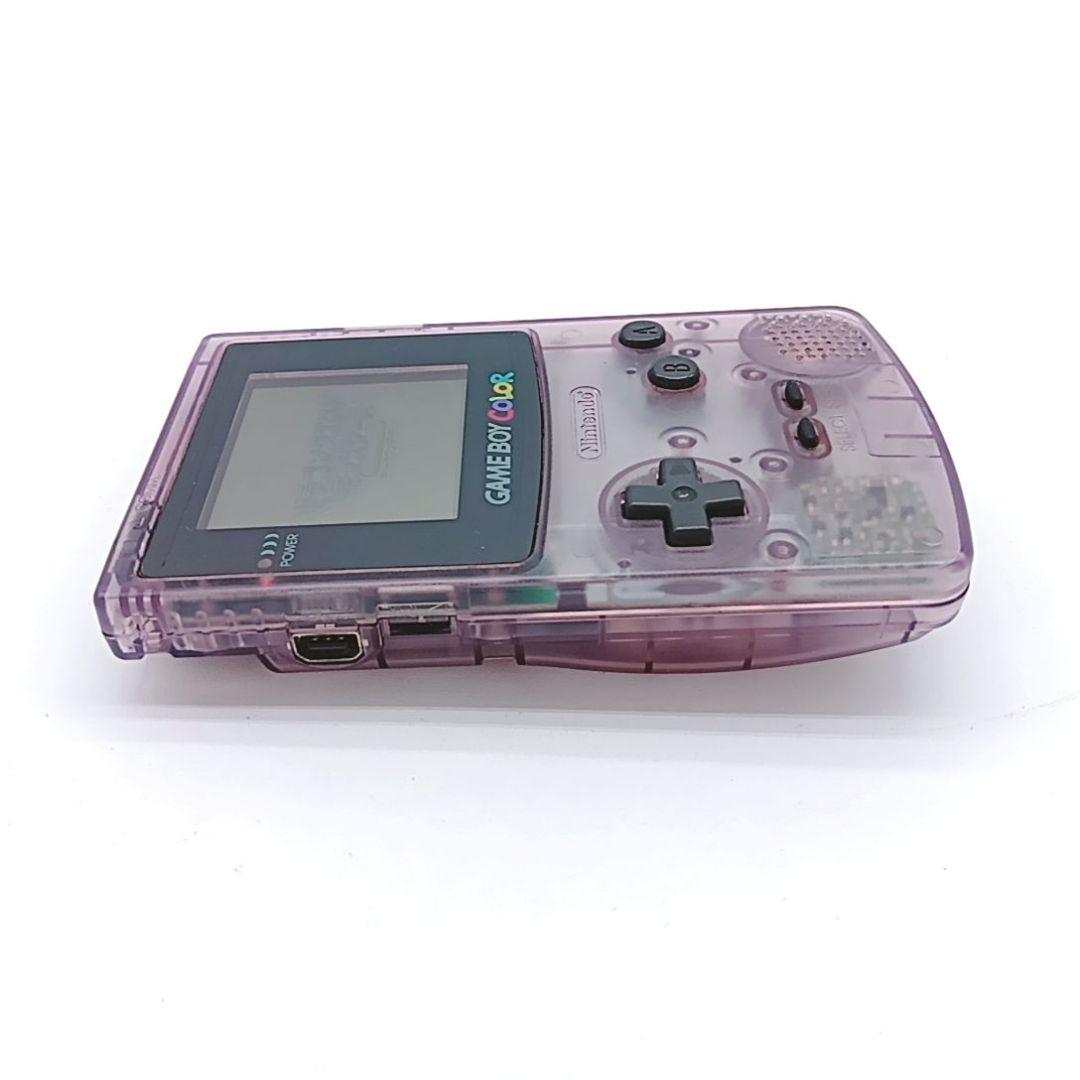 平成レトロ【Nintendo】ゲームボーイカラー クリアパープル - メルカリ