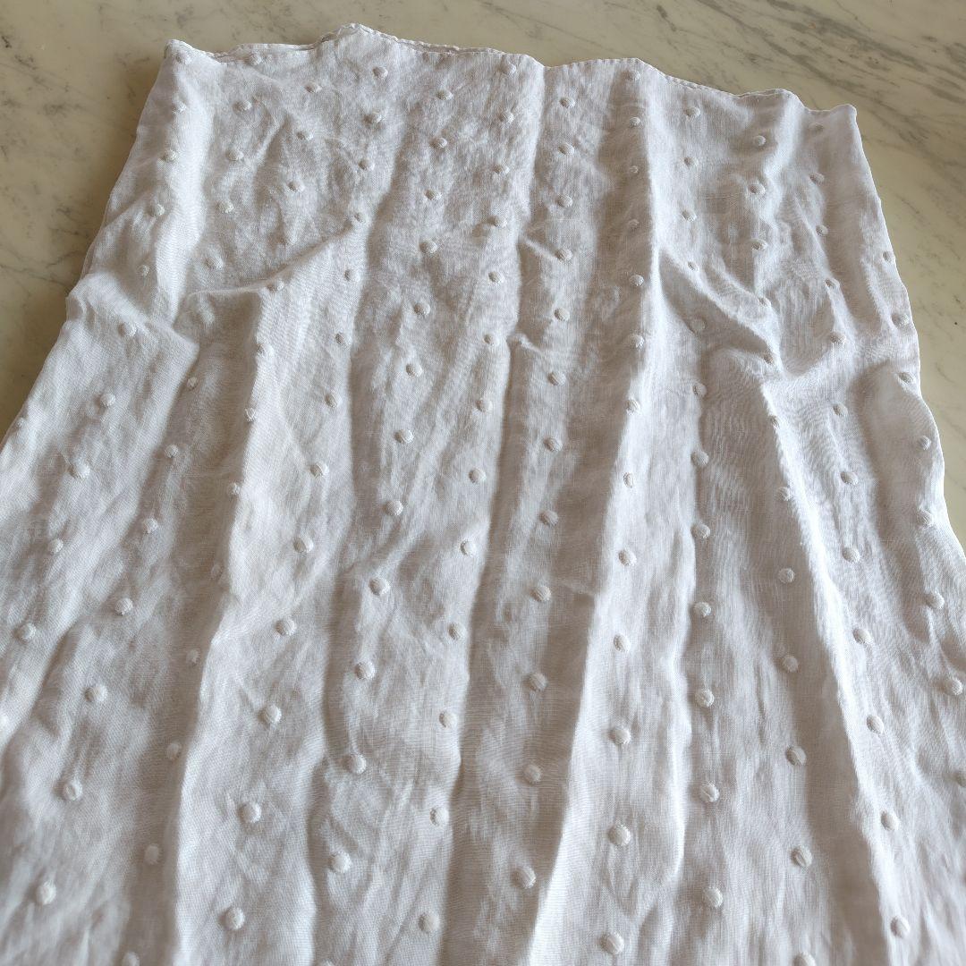 アンティークリネンドレス製作途中 19世紀後半～1900年代初頭フランスアンティーク・リネンのドレス 1900