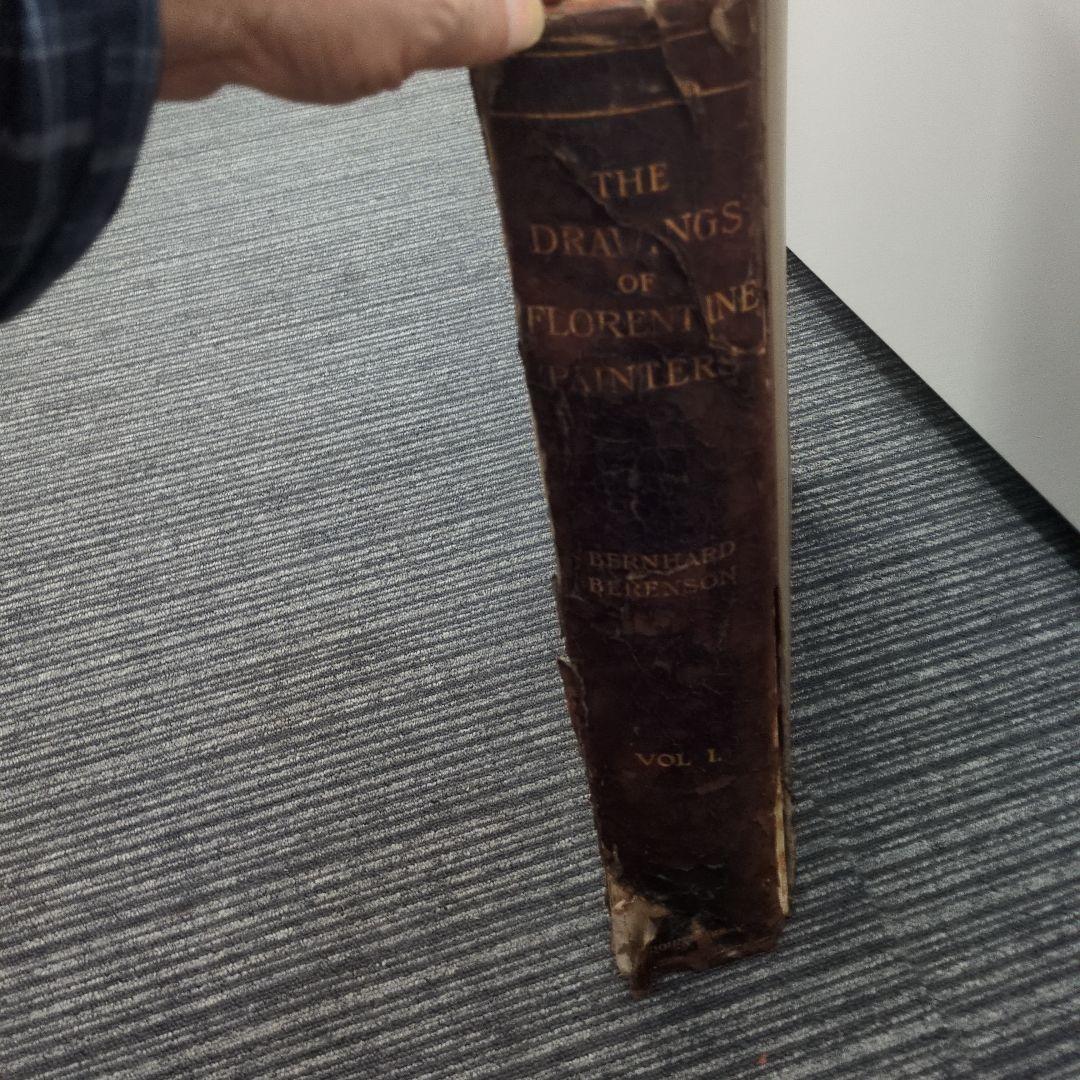 世界史的名著！ バーナード・ベレンソンのフィレンツェ派の素描 第一巻