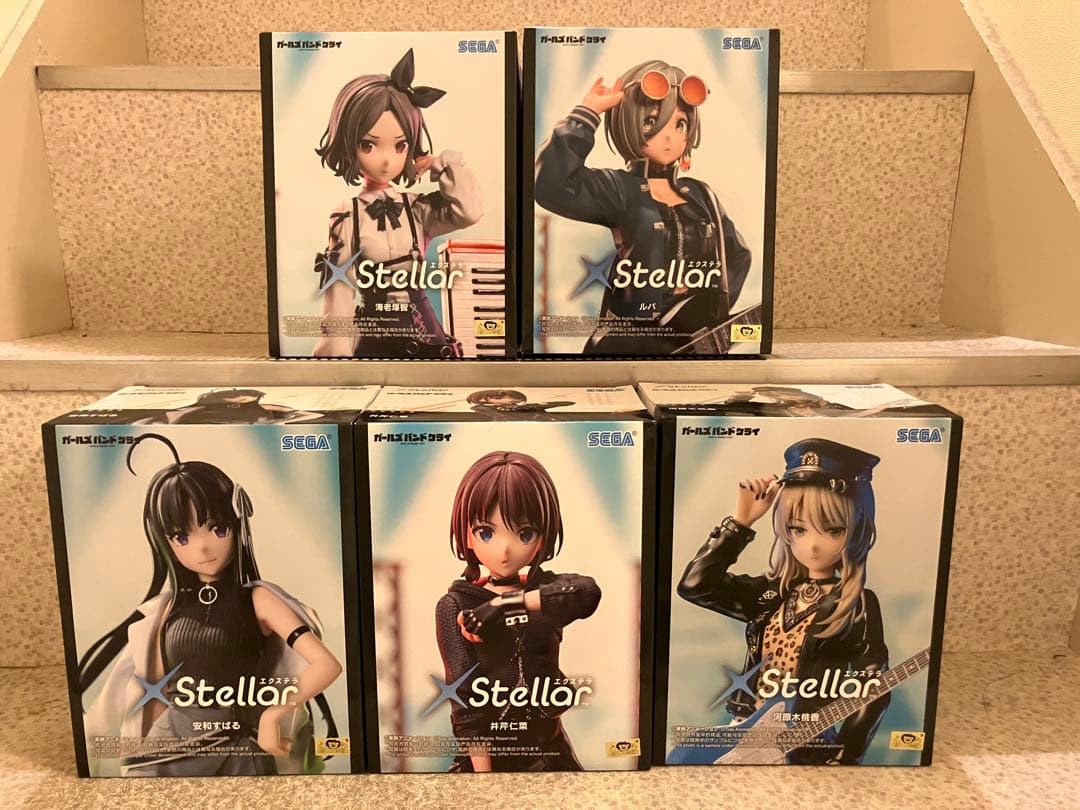 ガールズバンドクライ XStellar フィギュア 5体セット - メルカリ