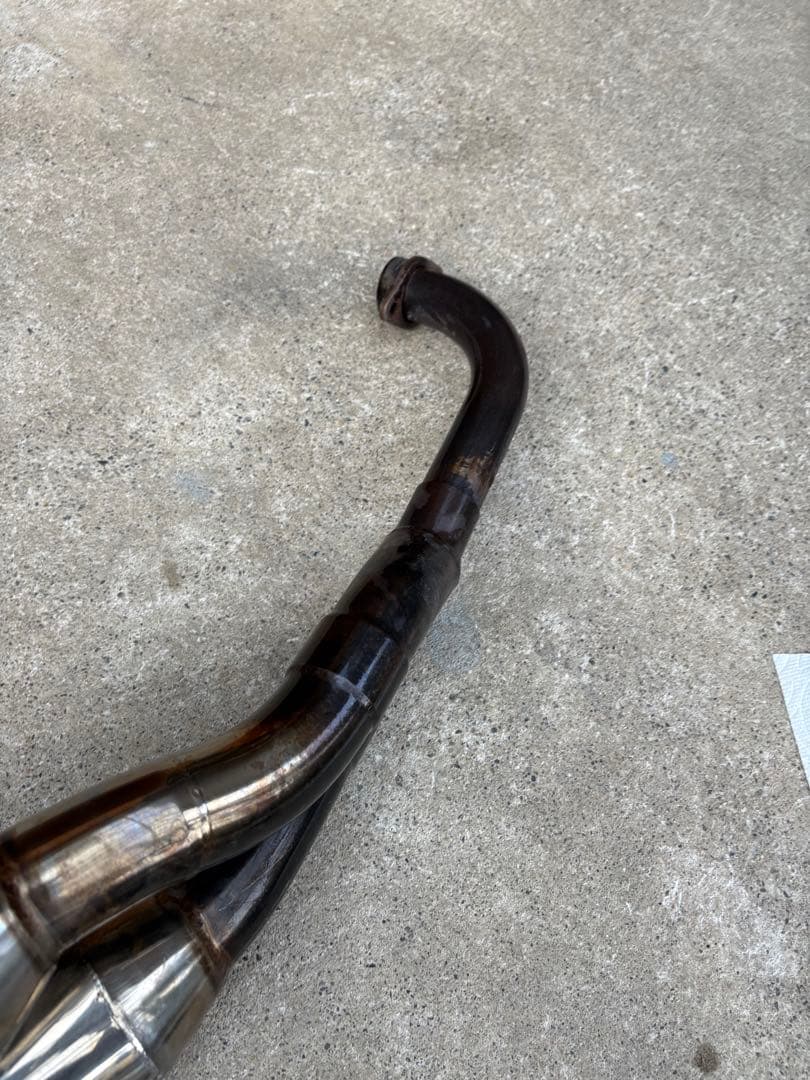 SG03J マジェスティc OVER RACING FOKKER ツインマフラー - メルカリ