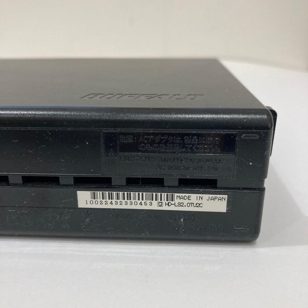 【TV録画用】BUFFALO 外付けHDD 2.0TB×2台まとめて