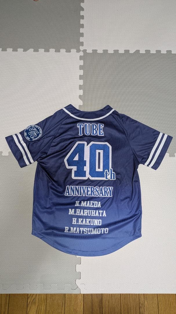 TUBE 40周年記念ユニフォーム 超美品 Lサイス リストバンドのおまけつき