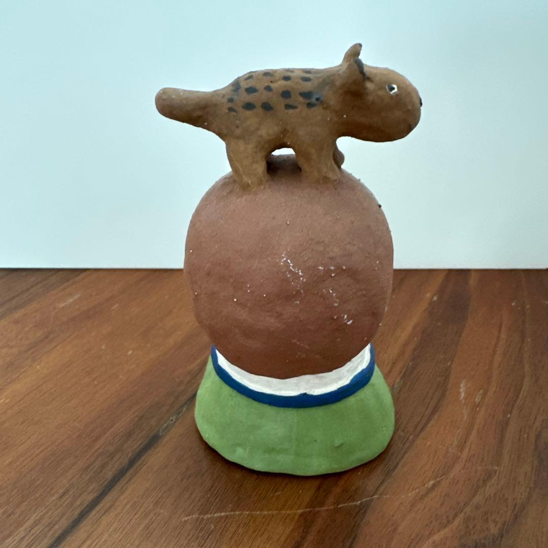 鈴木佳世 アート 置物 益子焼き