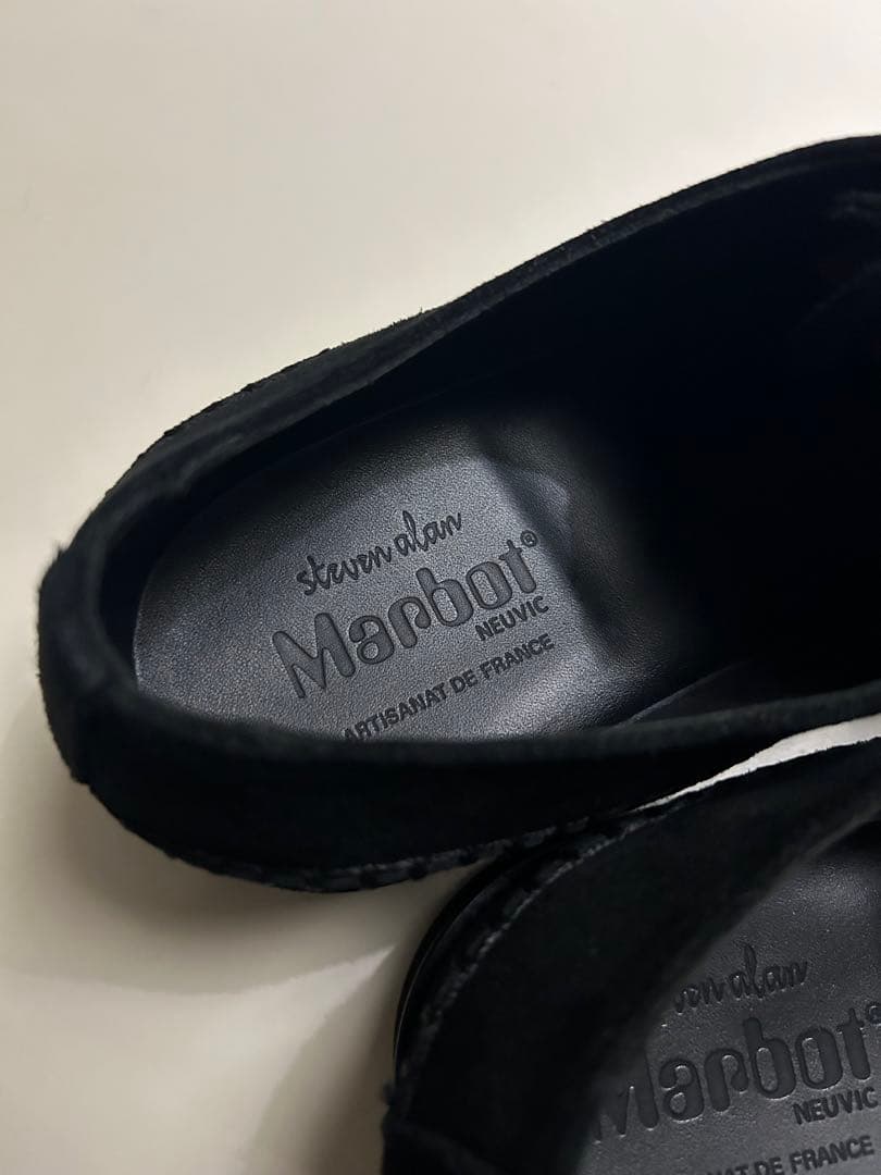 Marbot×StevenAlan モカシンレースアップシューズ - メルカリ
