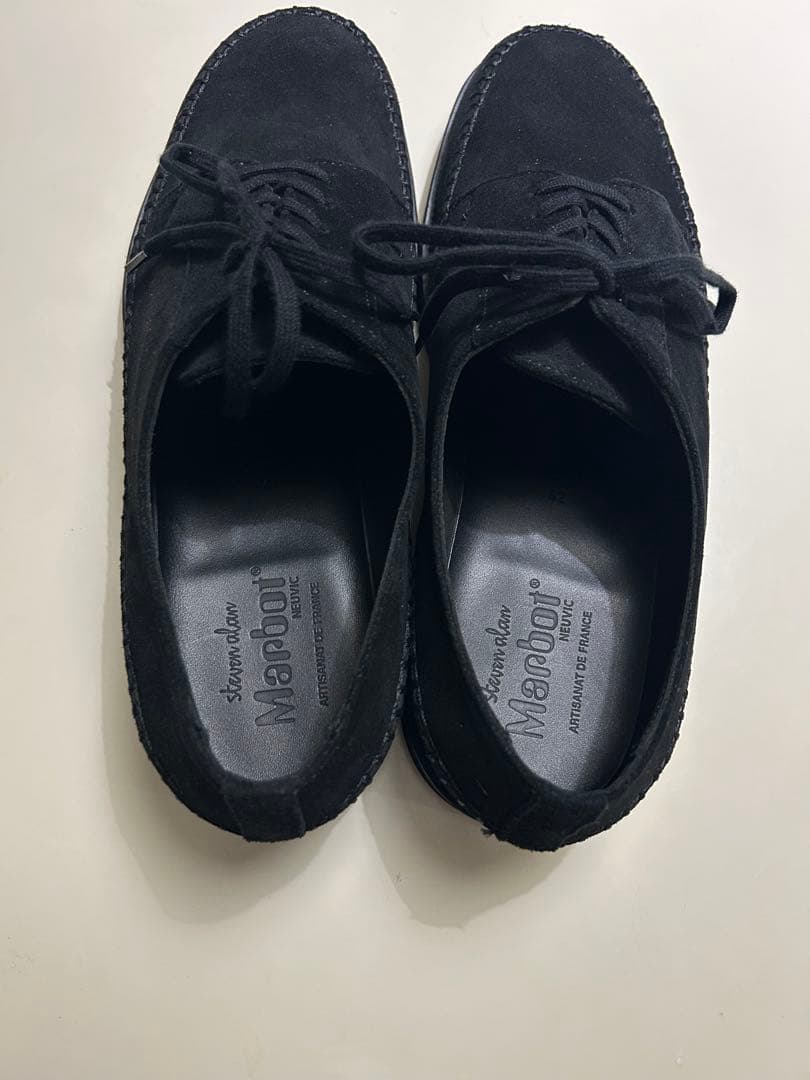 Marbot×StevenAlan モカシンレースアップシューズ - メルカリ