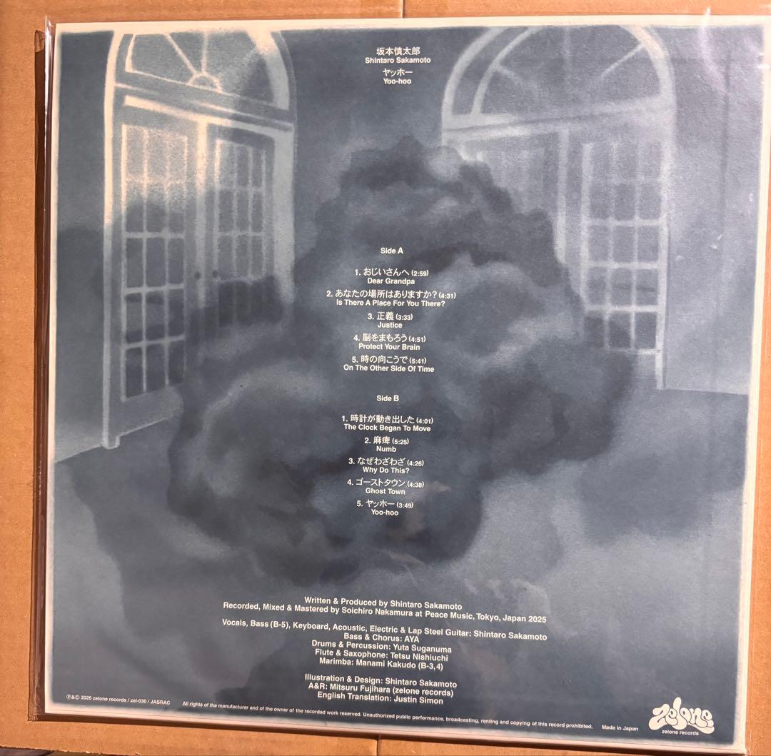 坂本慎太郎 Yoo-hoo LPレコード アナログ盤 ゆらゆら帝国 - メルカリ