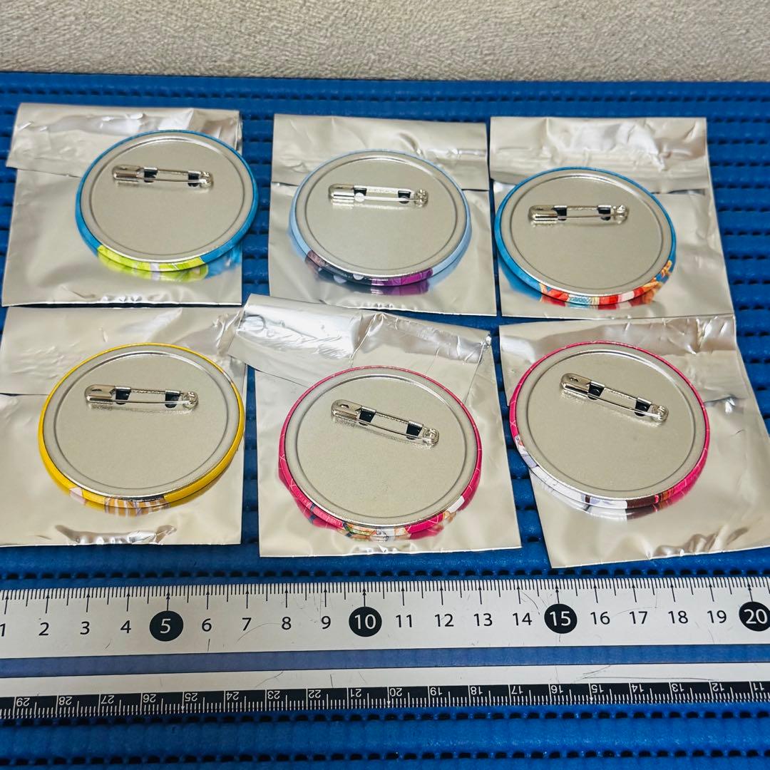 アイドルマスター 西武園ゆうえんち 缶バッジ セット レトロフェス ょ