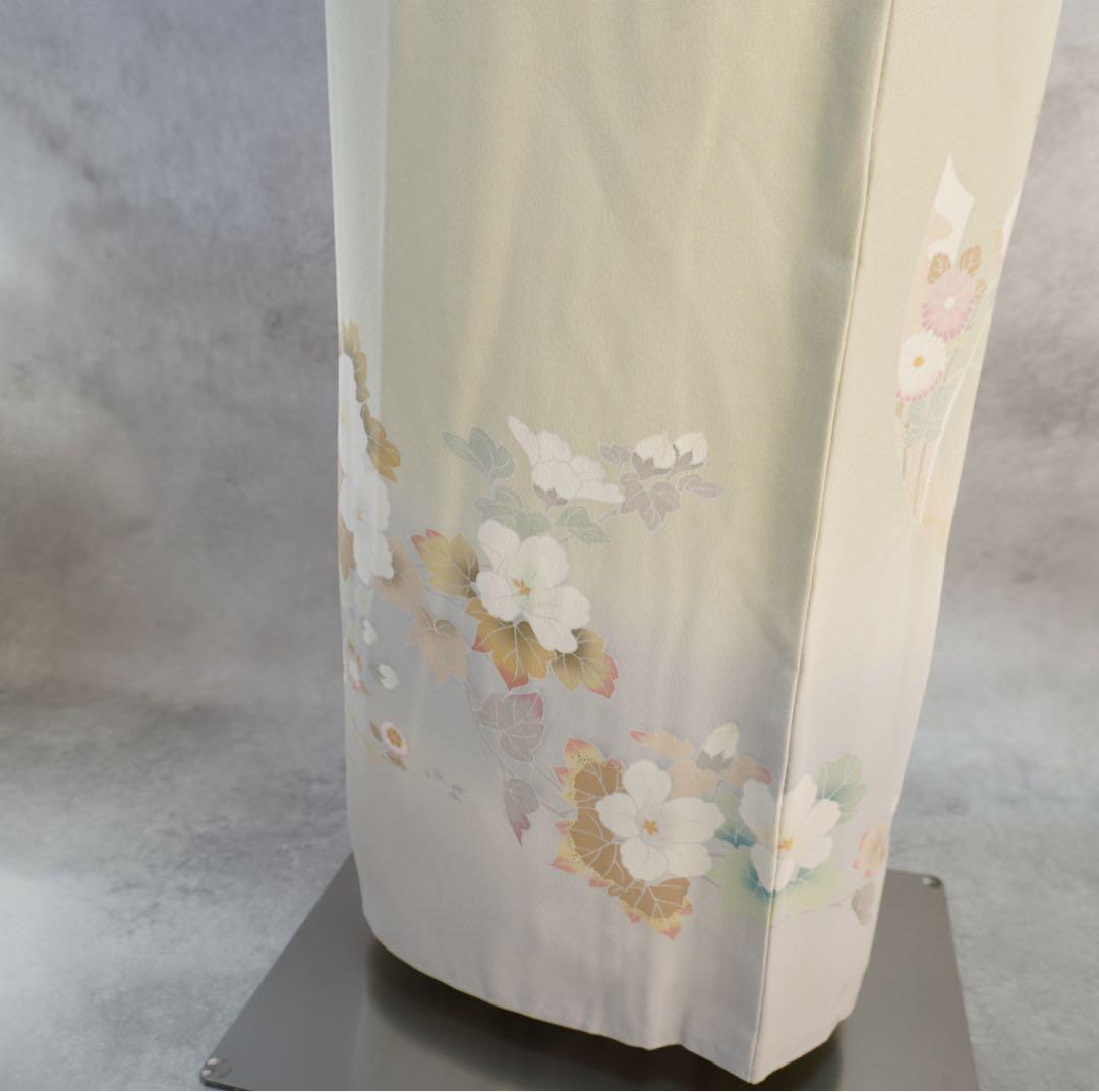 訪問着フルセット 正絹 卒業式 入学式 お宮参り【訪問着、袋帯、帯締め