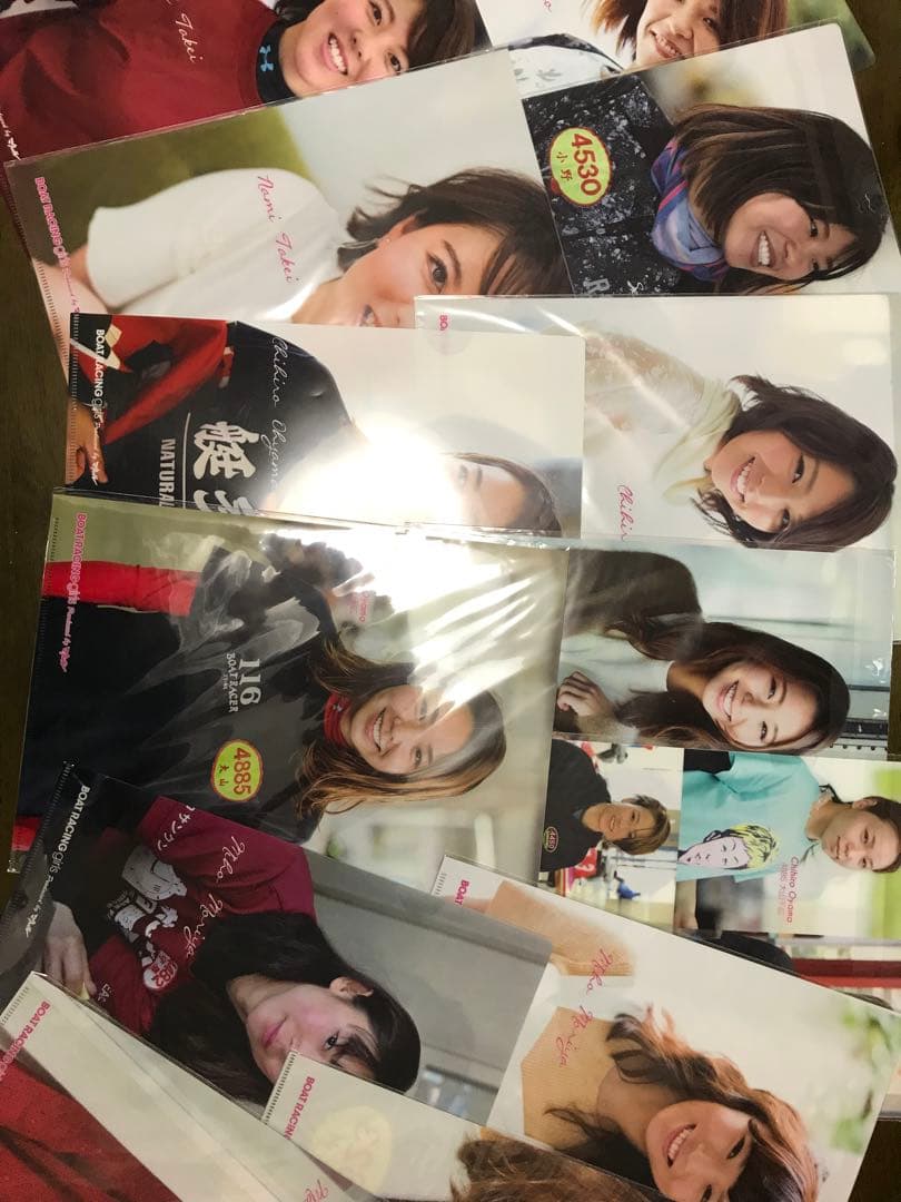 大山千広 中村桃佳 守屋美穂 小野生奈 ボート 競艇 クリアファイル