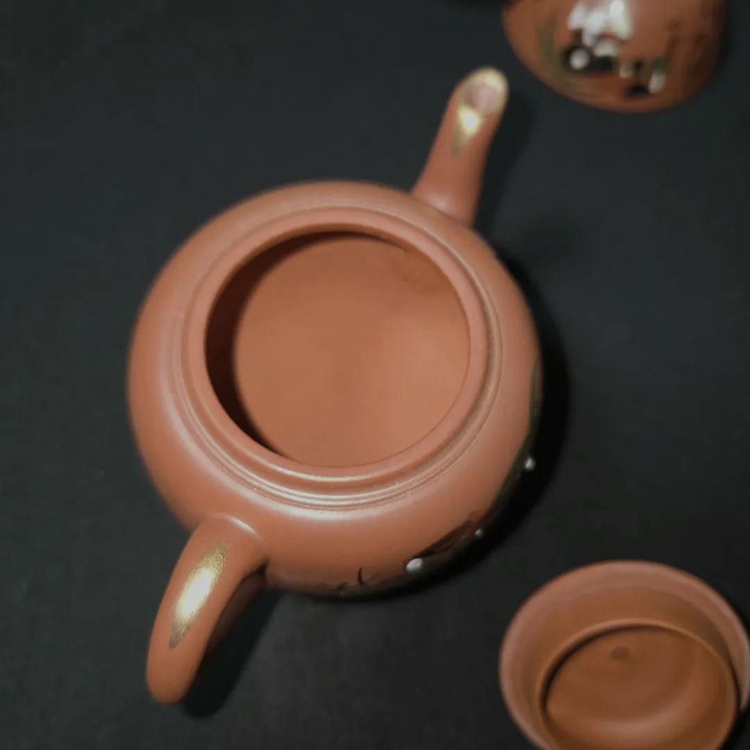 備前焼 希少 木仙 煎茶器 5点