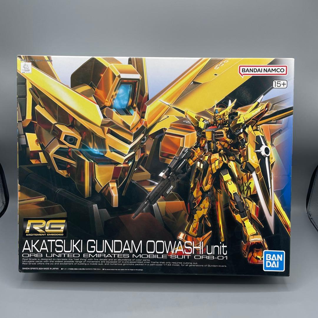 未組立 1/144 RG OR13-01 アカツキガンダム (オオワシ装備) - メルカリ