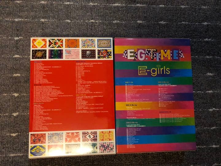 「E.G.SMILE-E-girls BEST-」「E.G.TIME」