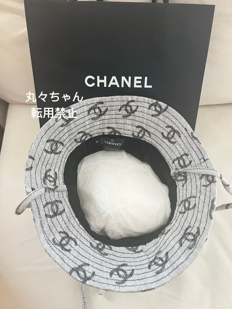 最終値下 レアCHANELシャネルバケットハット CCマーク【試着のみ】M