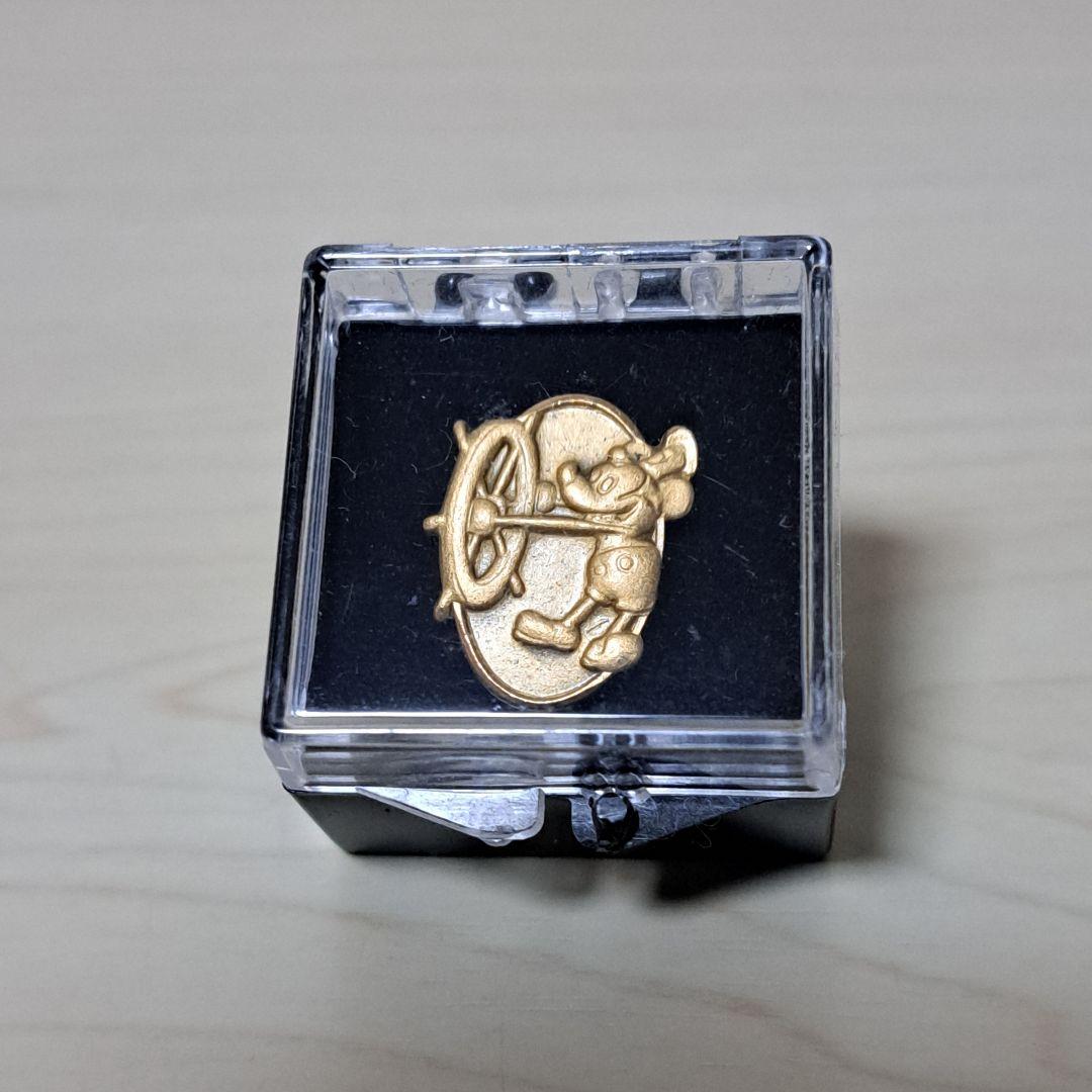 非売品•レア】 東京ディズニーランド キャスト 勤続1年記念ピンバッジ