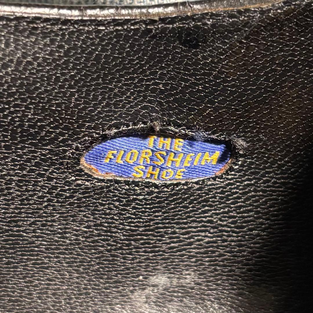 フローシャイム 革靴 ストレートチップ 20331 黒 28cm Y1432 - メルカリ