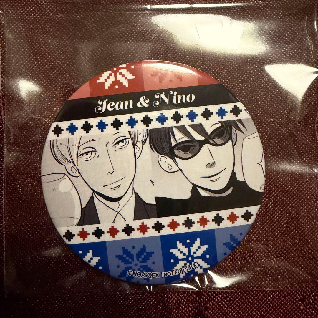 ACCA13区監察課　缶バッジ　ジーン&ニーノ　プリロール　ケーキ　クリスマス 公式】ACCA13区監察課 ケーキ・マカロン・カップケーキ【PRIROLL