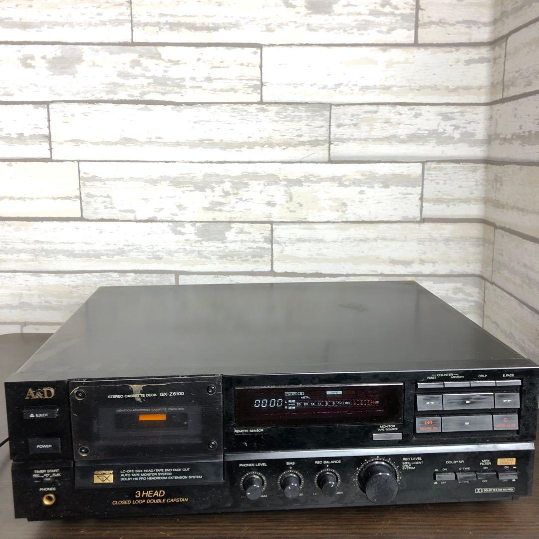 赤井電機株式会社 A&Dステレオカセットデッキ GX-Z6100 A&D GX-Z6100 – Audiolife － Enjoy your audio life!!