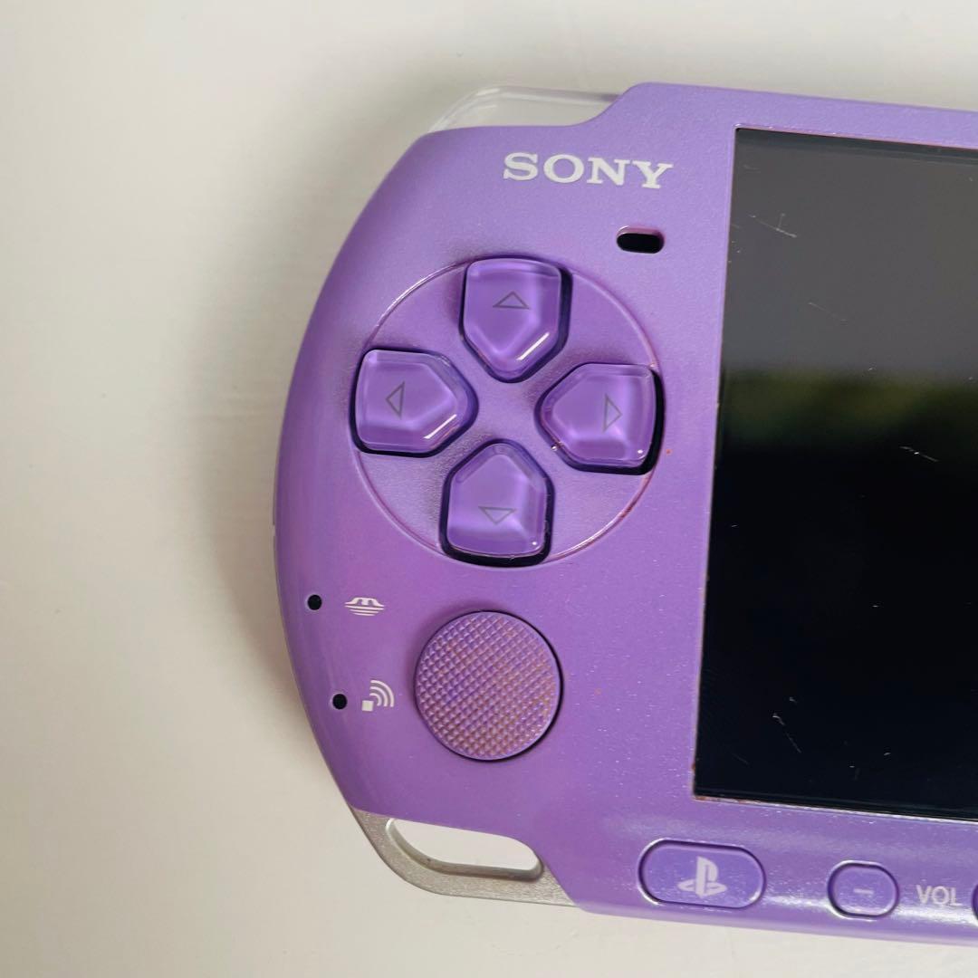 美品】PSP 3000 ライラック パープル 限定色 - メルカリ