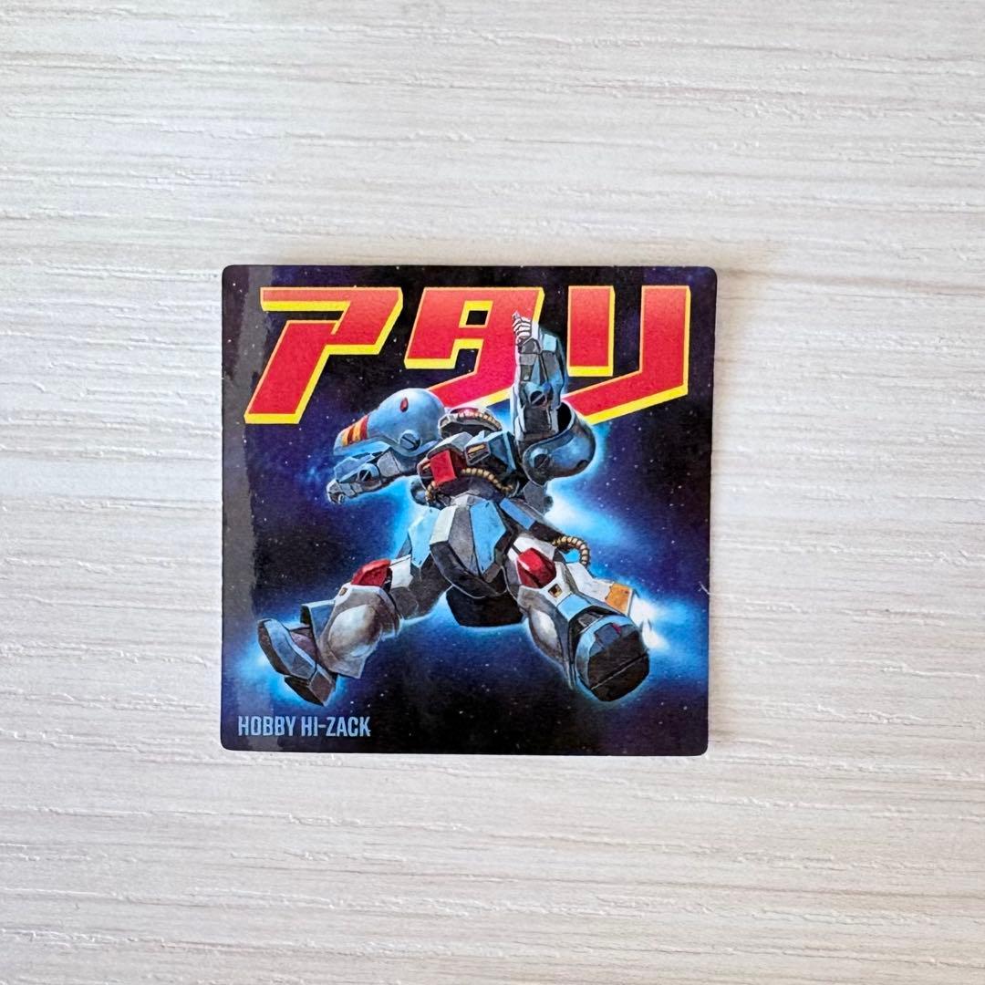 ガンダムポテコ 限定MECHANIC SEAL FILEアタリシール付き 未使用