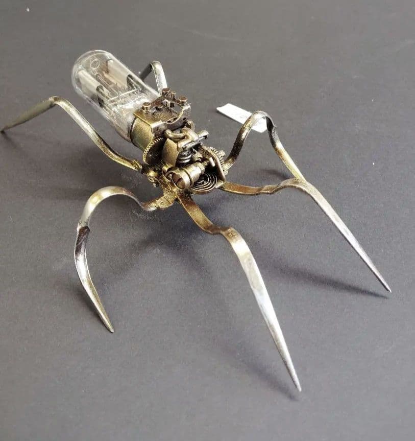 スチームパンク 真空管使用昆虫 S-01