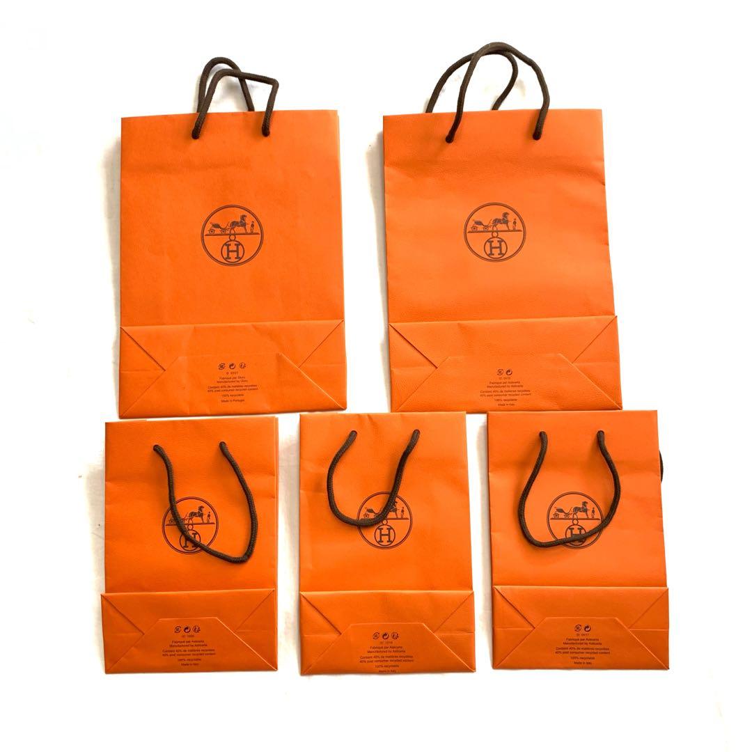 HERMES エルメス ショッパー 紙袋 5枚 - メルカリ