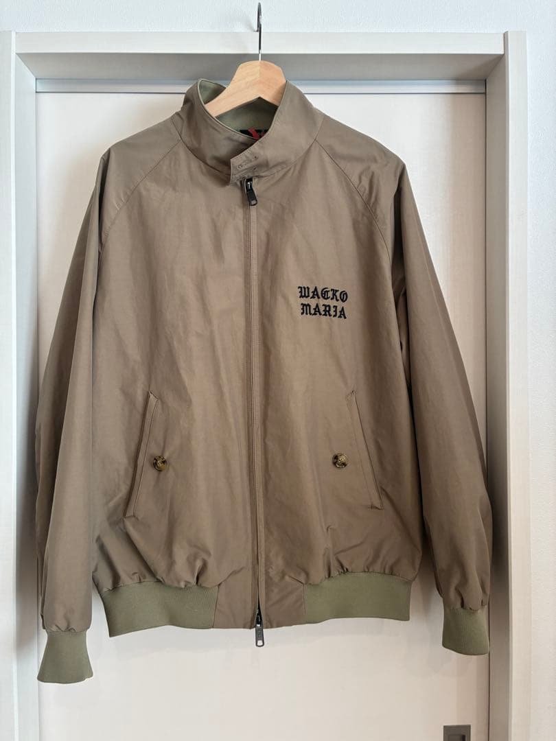 ワコマリア WACKO MARIA BARACUTA WACKO MARIA(ワコマリア) / × BARACUTA G9 SUEDE LEATHER HARRINGTON