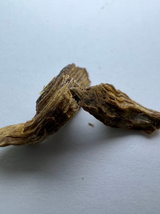 古渡命銘木  御家流名香　伽羅　【まゆずみ】0.173g 香木/お香/沈香/伽羅