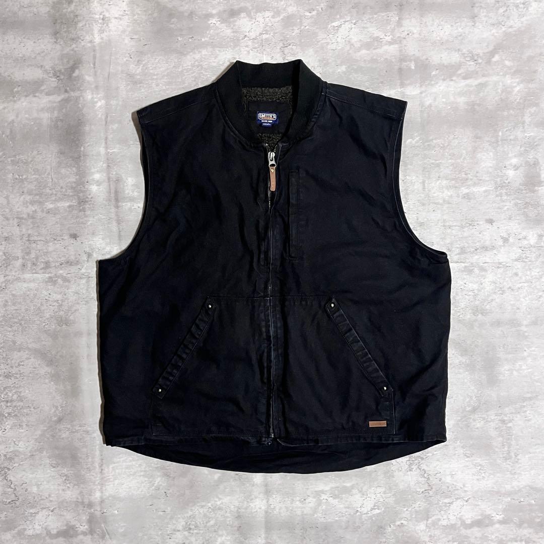 【美品】90s SMITH’S 裏ボア ダックベスト 黒 XXL 美品】90s SMITH'S 裏ボア ダックベスト 黒 XXL - メルカリ
