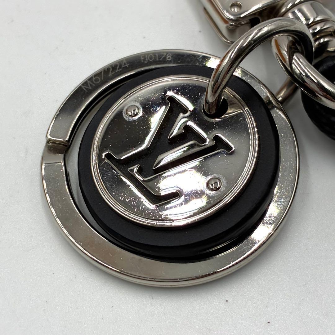極美品 ルイヴィトン キーホルダー レザーロープ M67224 LV
