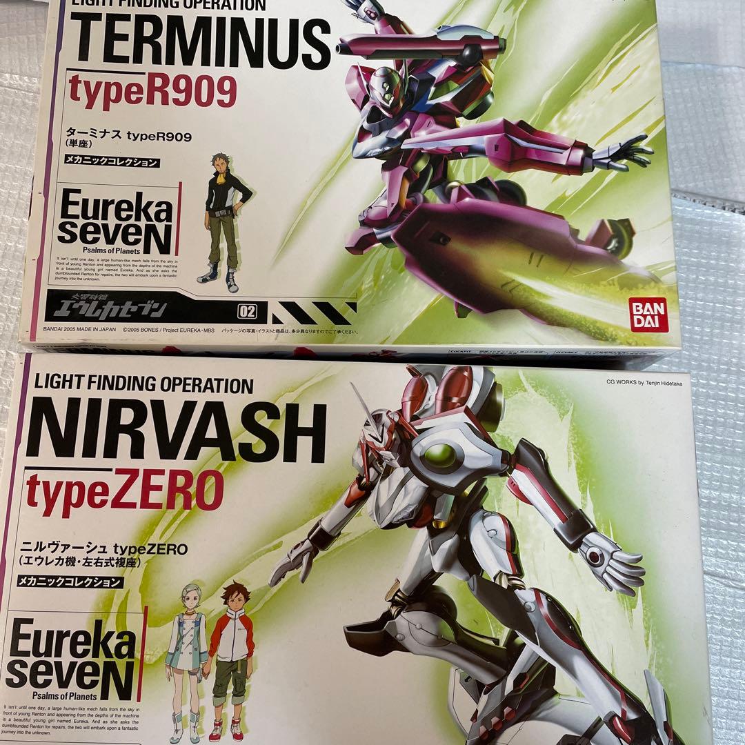 エウレカセブン全種セット ニルヴァーシュ spec2 ターミナス 606 909