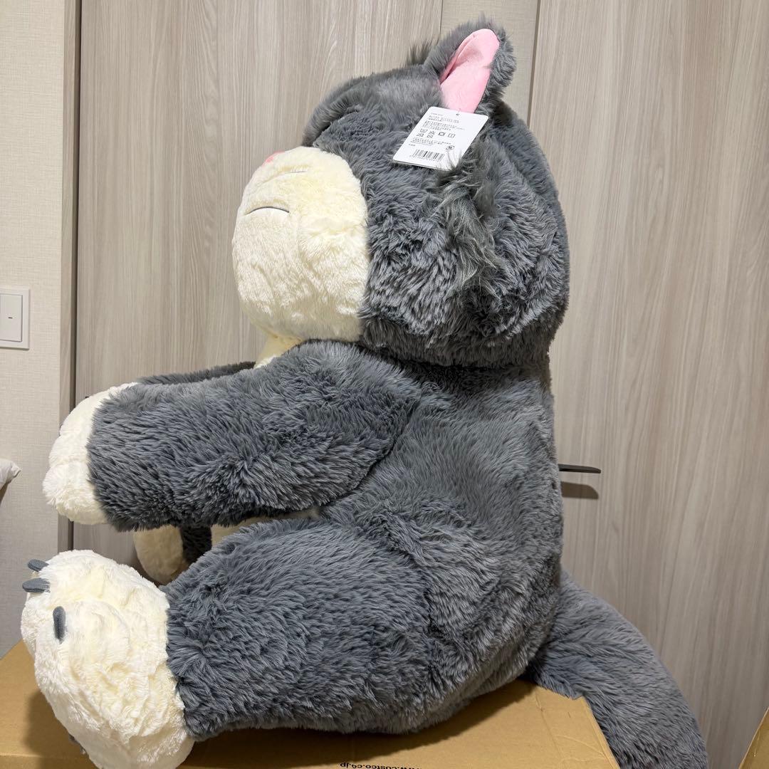 コストコ ルシファー 特大ぬいぐるみ ブランケット付き 新品 圧縮なし