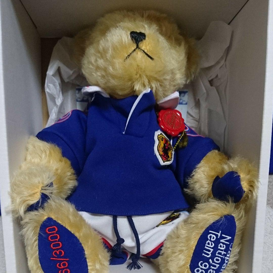 ハーマン ★ 98年W杯 サッカー サムライブルー ★ ベア ハーマン ☆ 98年W杯 サッカー サムライブルー ☆ ベア - メルカリ