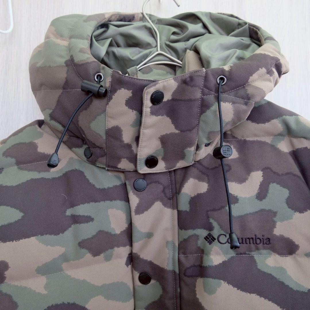 コロンビア ダウンジャケット ジャケット アウター 迷彩柄 Mサイズ