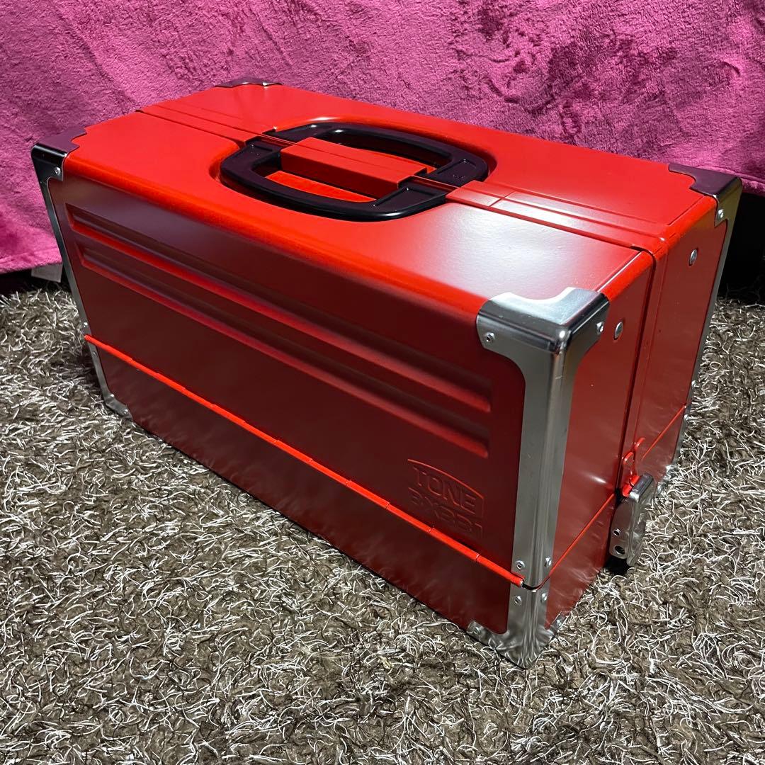 TONE トネ 工具箱 レッド BX331 美品 andrive_tone-bx331