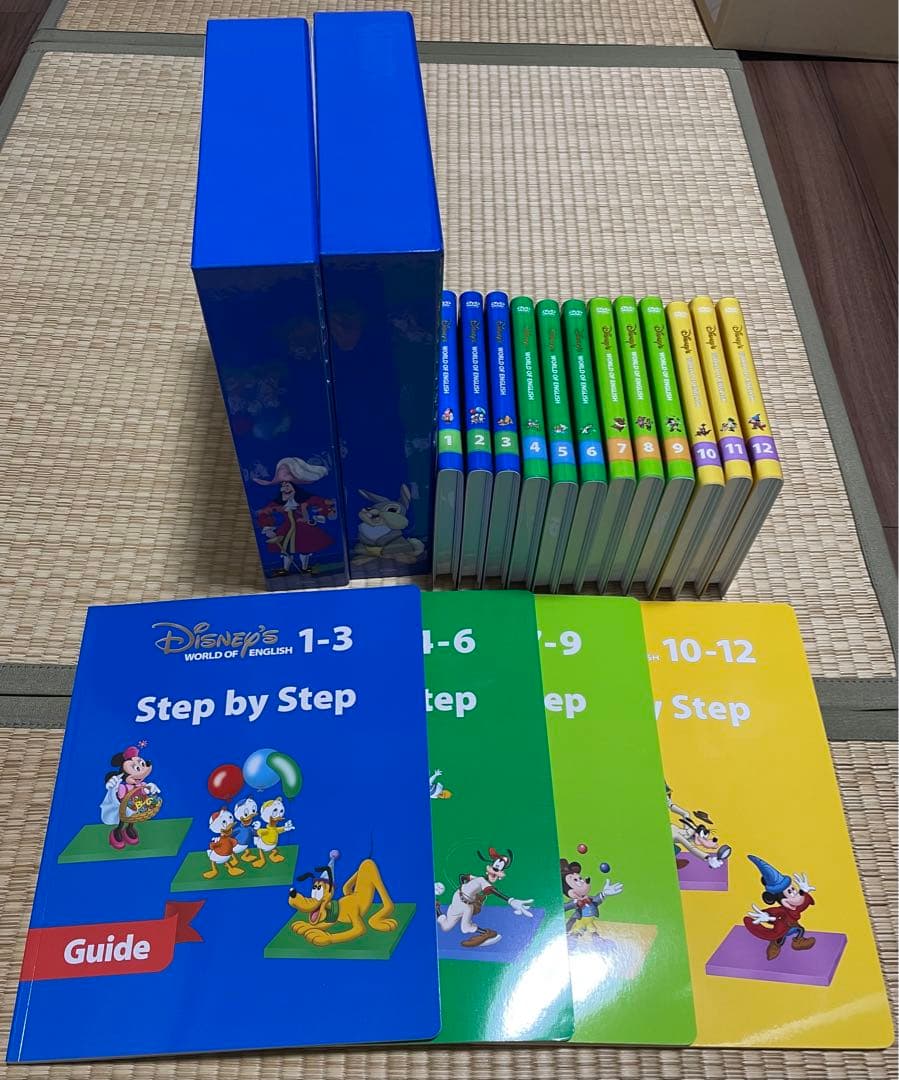 DWE Step by Step ステップバイステップ　正規品 ステップ・バイ・ステップ｜【公式】「ディズニー英語システム」（DWE