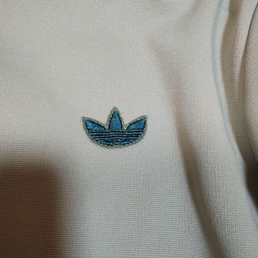 希少 美品 adidas 70s80s ミントグリーン ジャージ デサント製 - メルカリ