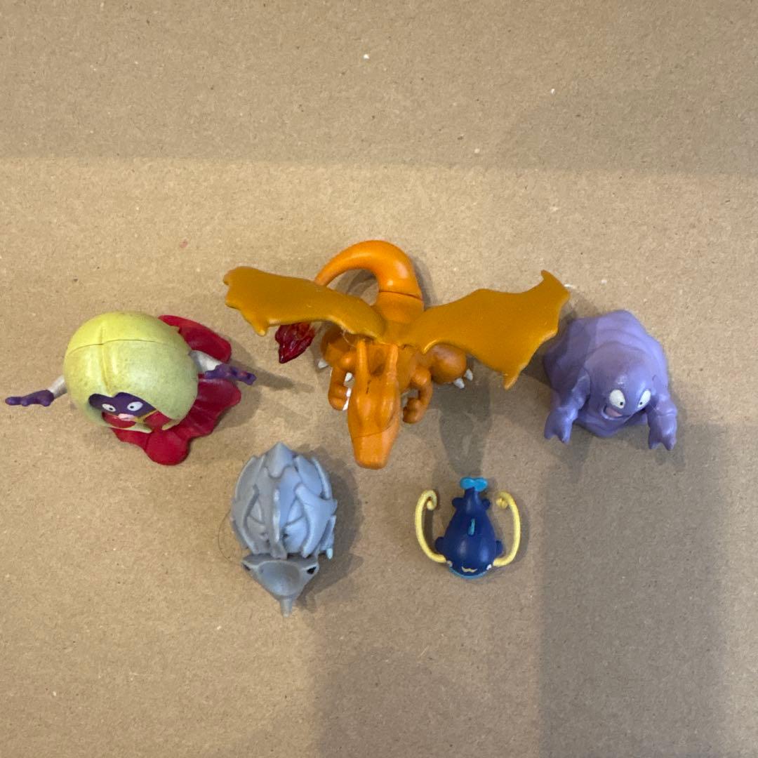 d*7様 ポケモンガチャ他 フィギュア まとめ売り5体 難あり⑨