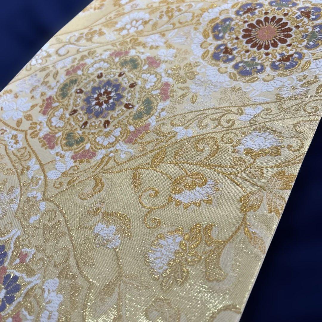 袋帯【礼装用 西陣織 正絹】「瑞宝」☆留袖、訪問着ほか✭未仕立て未