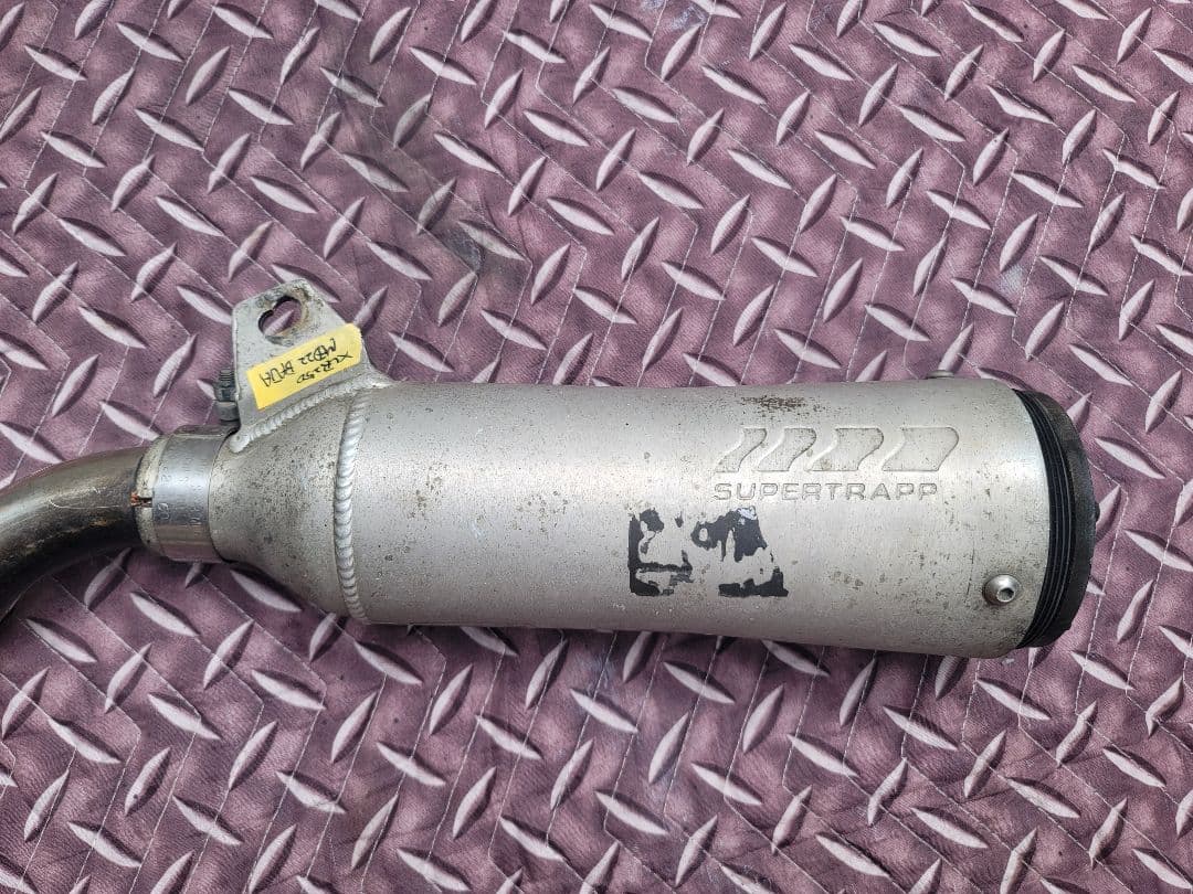 XLR250 BAJA MD22 SUPERTRAPP スーパートラップマフラー - メルカリ