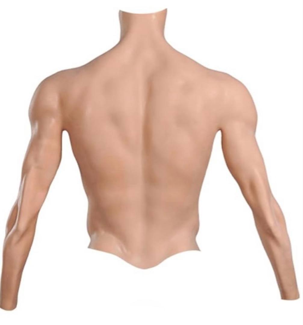 筋肉スーツ ボディスーツ シリコン - メルカリ