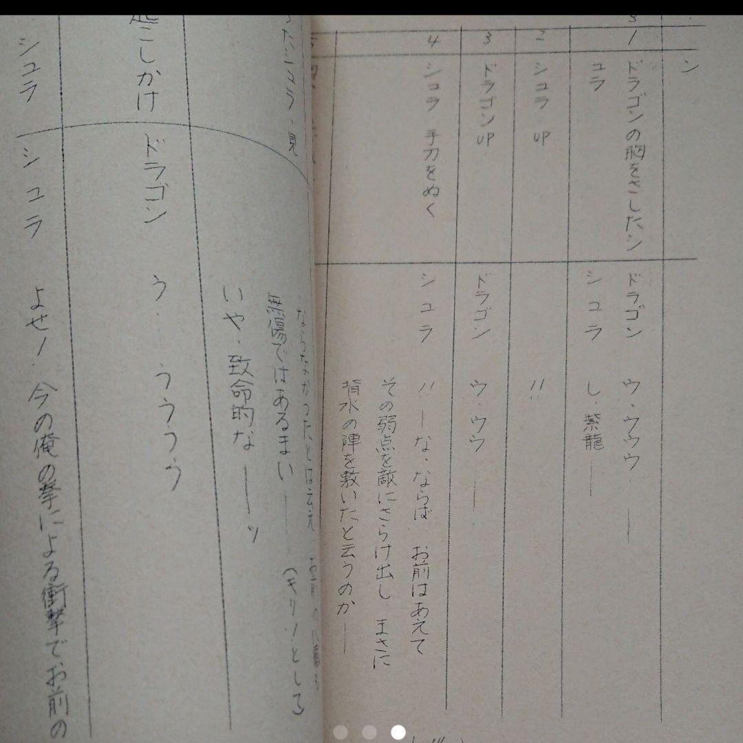 聖闘士星矢 台本 声優直筆サイン 超貴重！ - メルカリ