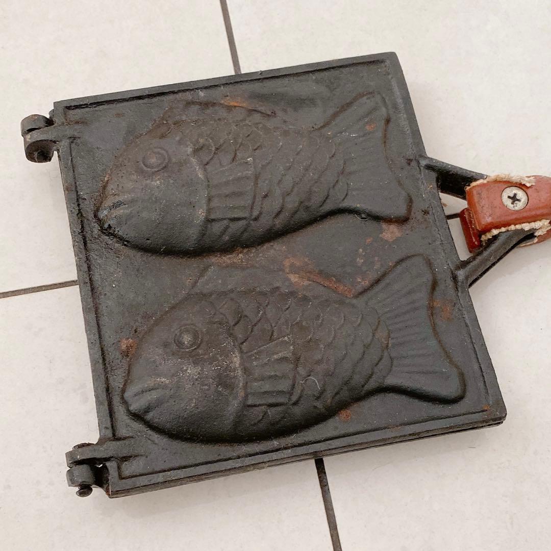 たい焼き器　鉄製 杉山金属 たい焼きジャンボ いろいろ KS-2787 : Kitchen&Living House