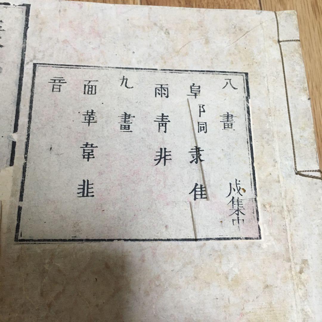 0918 康熙字典 こうきじてん 戍集中(戌集中)　発行不明