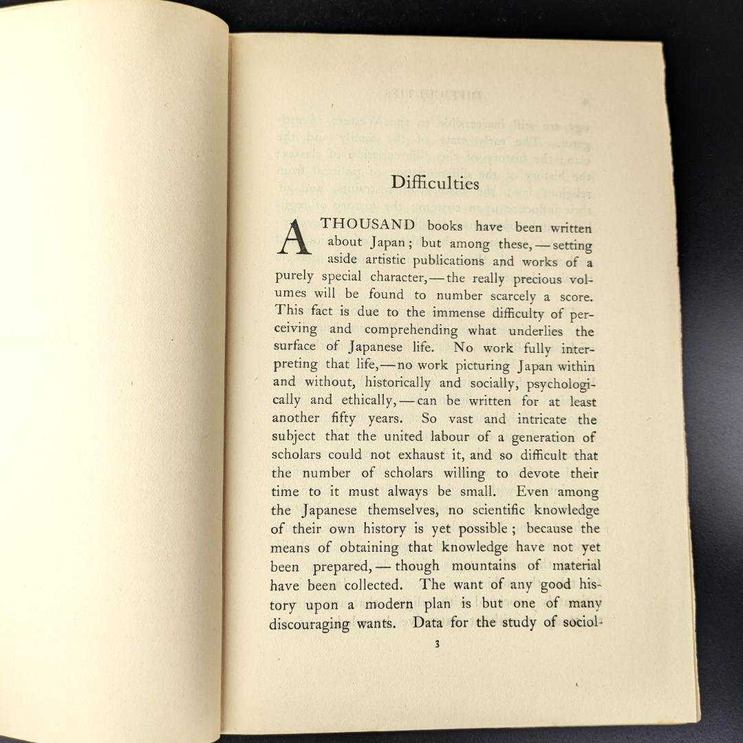 ラフカディオ・ハーン 小泉八雲 神国日本 JAPAN 1906年レフカダ