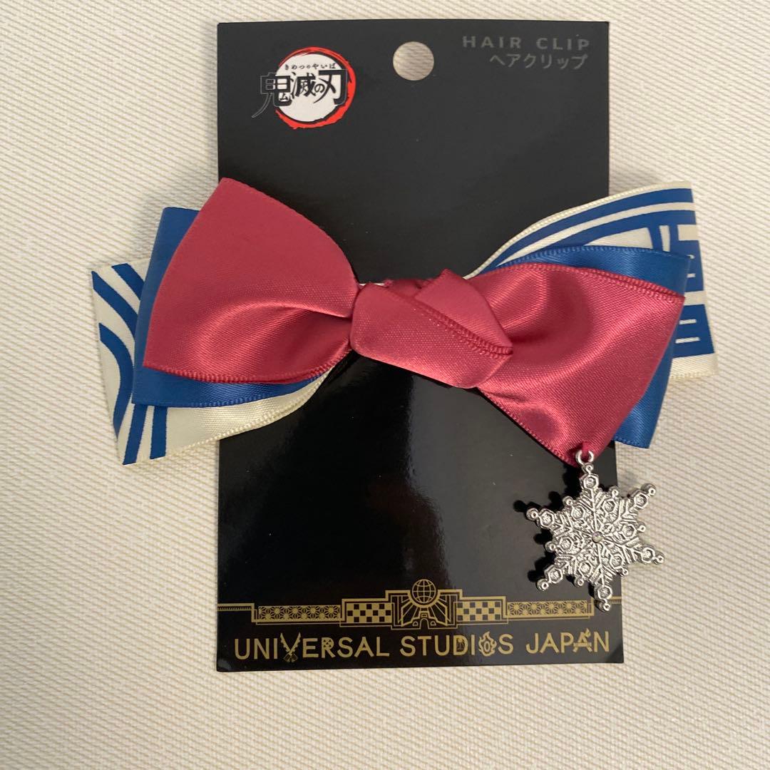 鬼滅の刃 恋雪 猗窩座 ヘアクリップ ユニバーサルスタジオジャパン