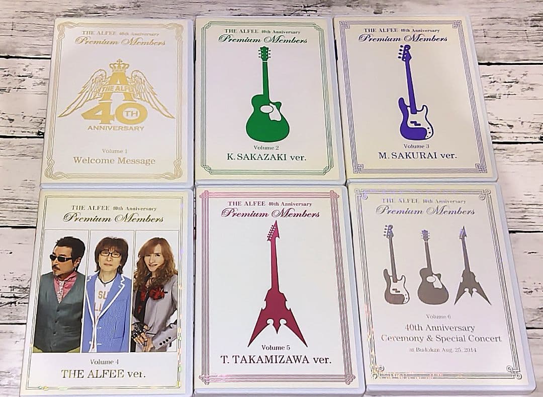 【DVD】 THE ALFEE 40thAnniversary 6巻コンプリート Amazon.co.jp: THE ALFEE 40th Anniversary スペシャルボックス [DVD