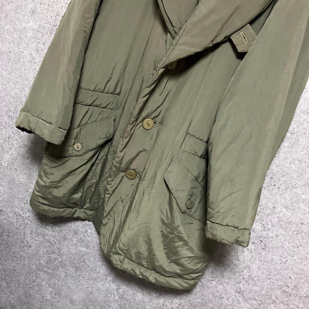 plantation イッセイミヤケ ヴィンテージ ダウンコート カーキ - メルカリ