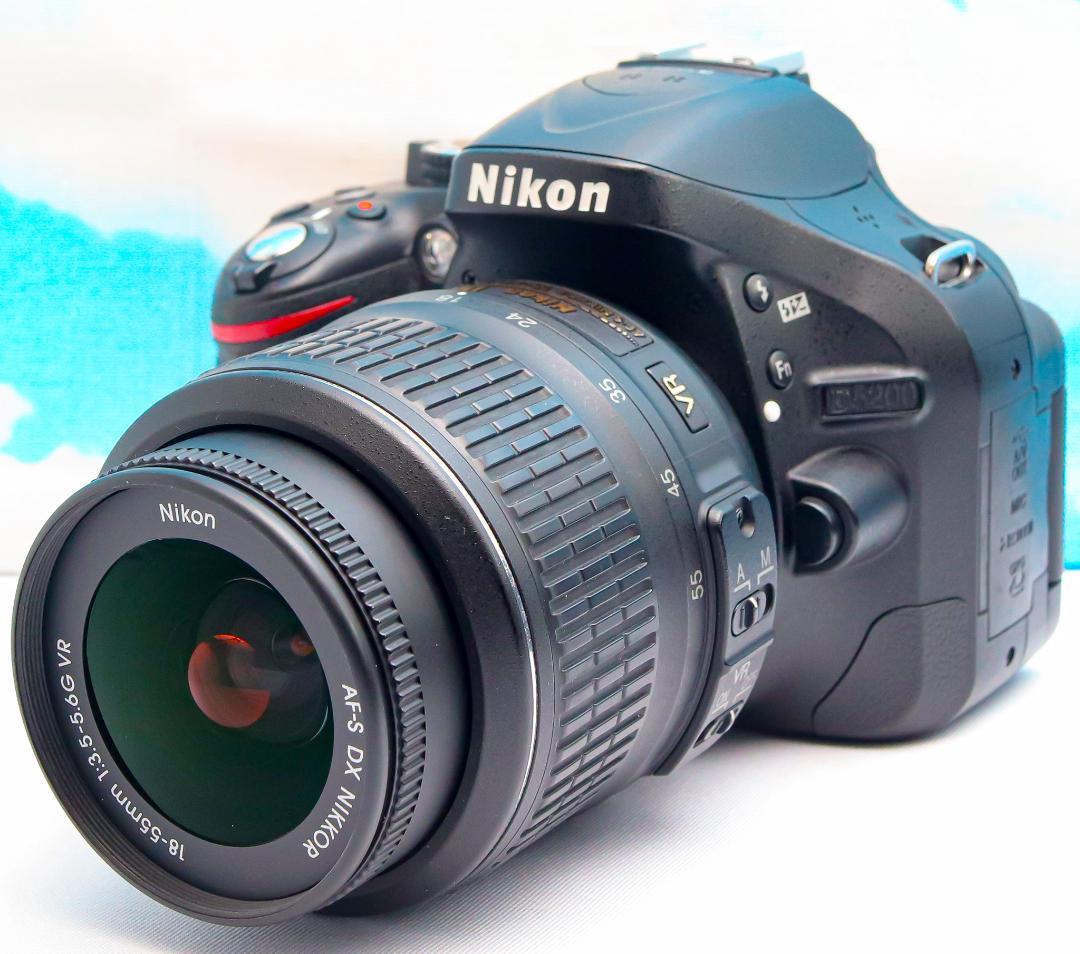 ニコン Nikon D5200⭐️スマホに転送⭐️超高画質⭐️動画OK